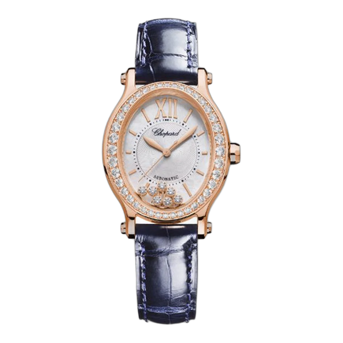 Chopard Happy Sport Oval Automatic Ladies Watch Ref. 275362-5002