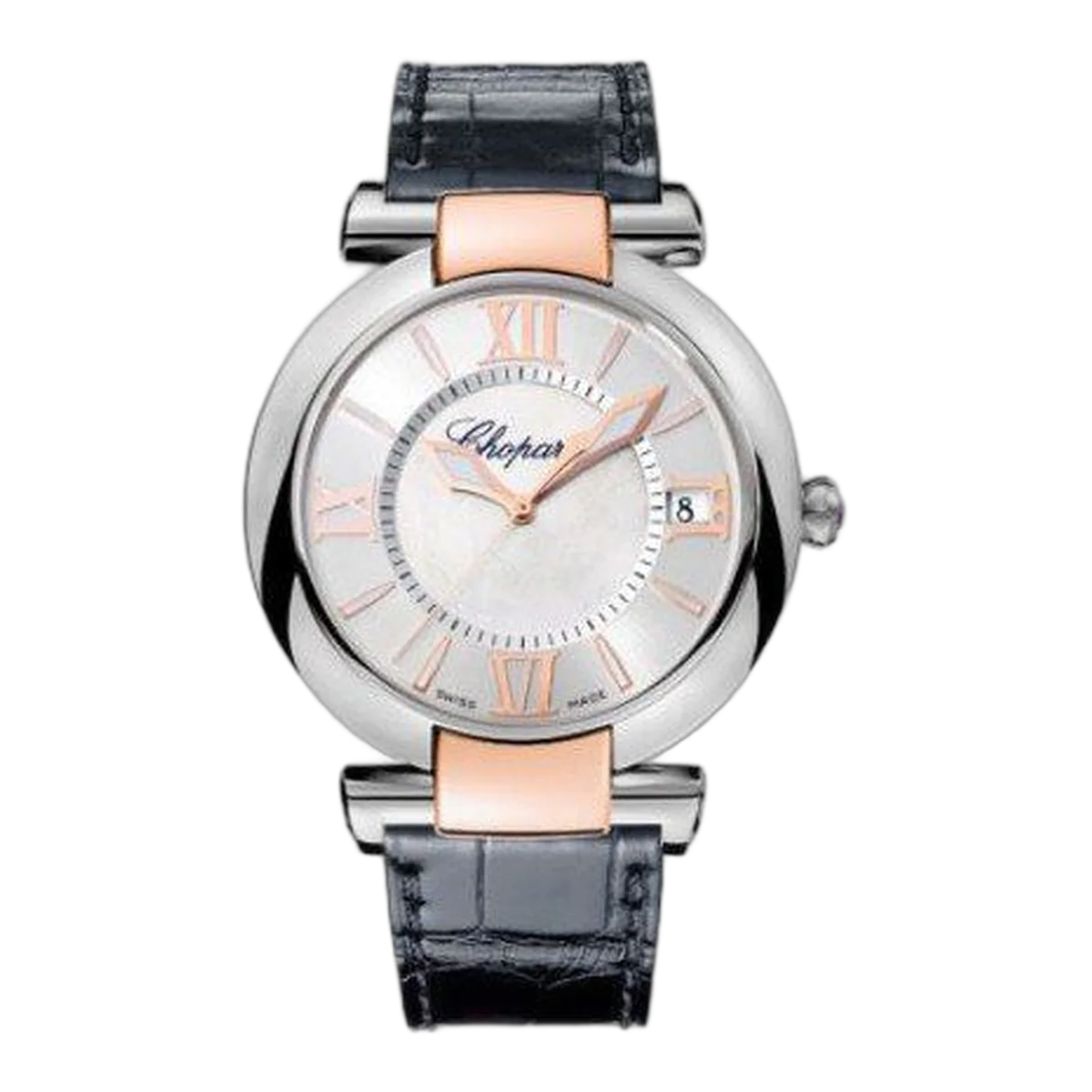 Chopard Imperiale Stainless Steel & 18Kt Rose Gold Ladies Watch
