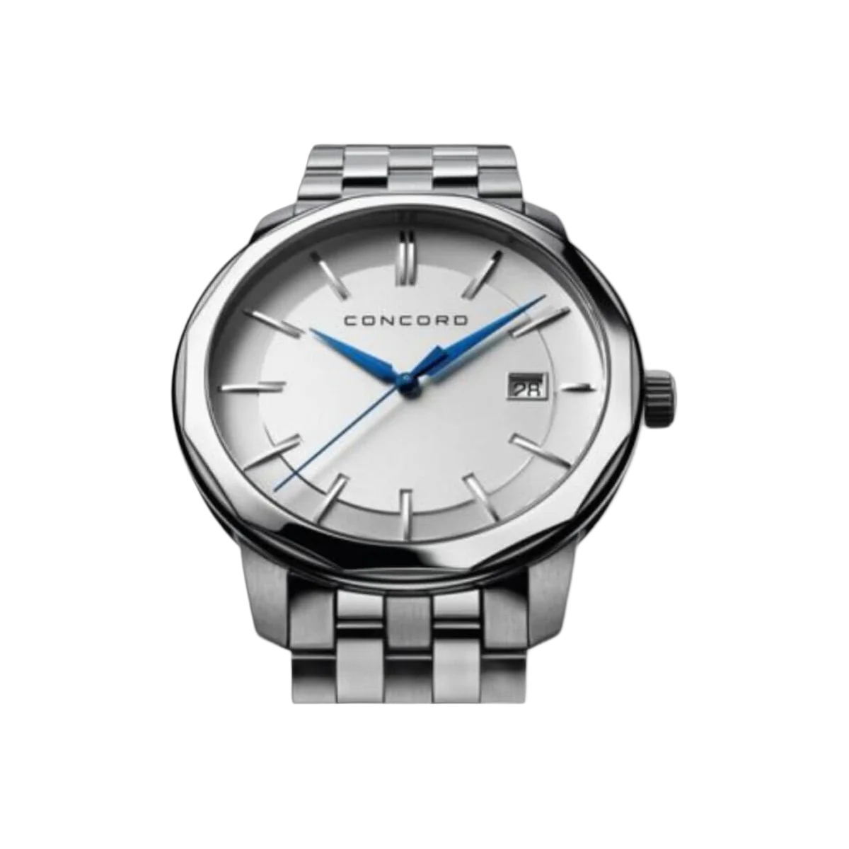 Concord Bennington 0320409 Quarz Stahl Silbernes Zifferblatt 40mm Herrenuhr