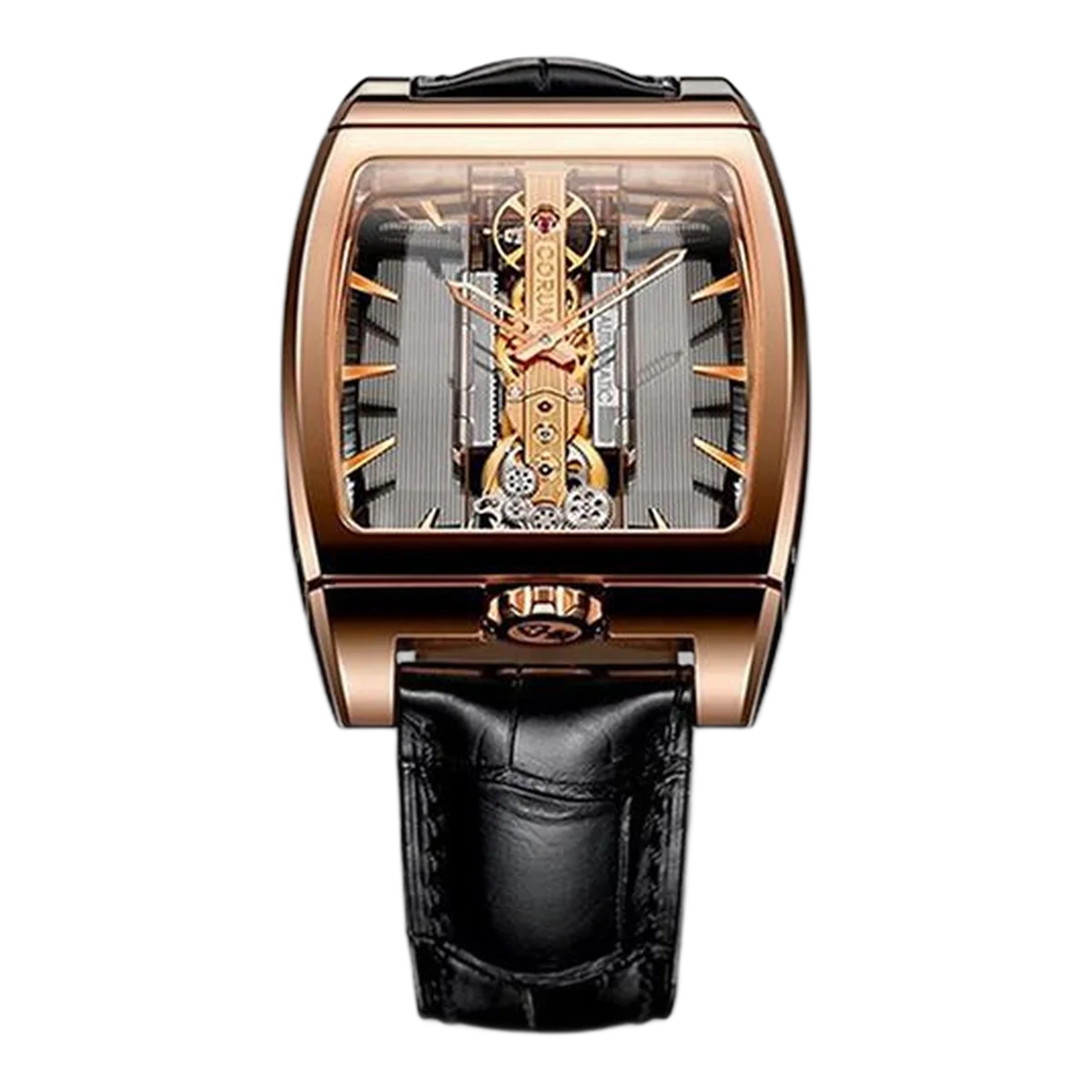 Corum Golden Bridge Automatic Rose Gold Men's Watch
