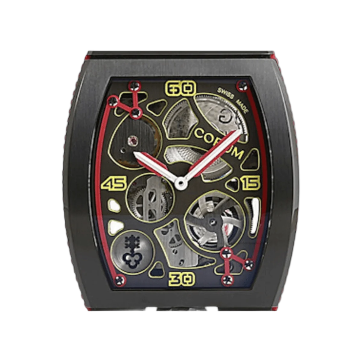 Corum Lab 01 系列 07.0010.Z410/04322 钛黑色 Dlc 处理红色限量版男士手表