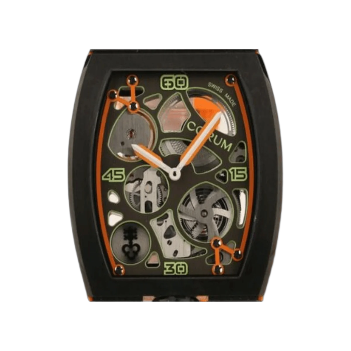 Corum Lab 01 Collection Z410/04323-410.100.95/F374 Titanium Black DLC Treatment 40 mm Orange Dial Men’s Watch – additional product photo 3