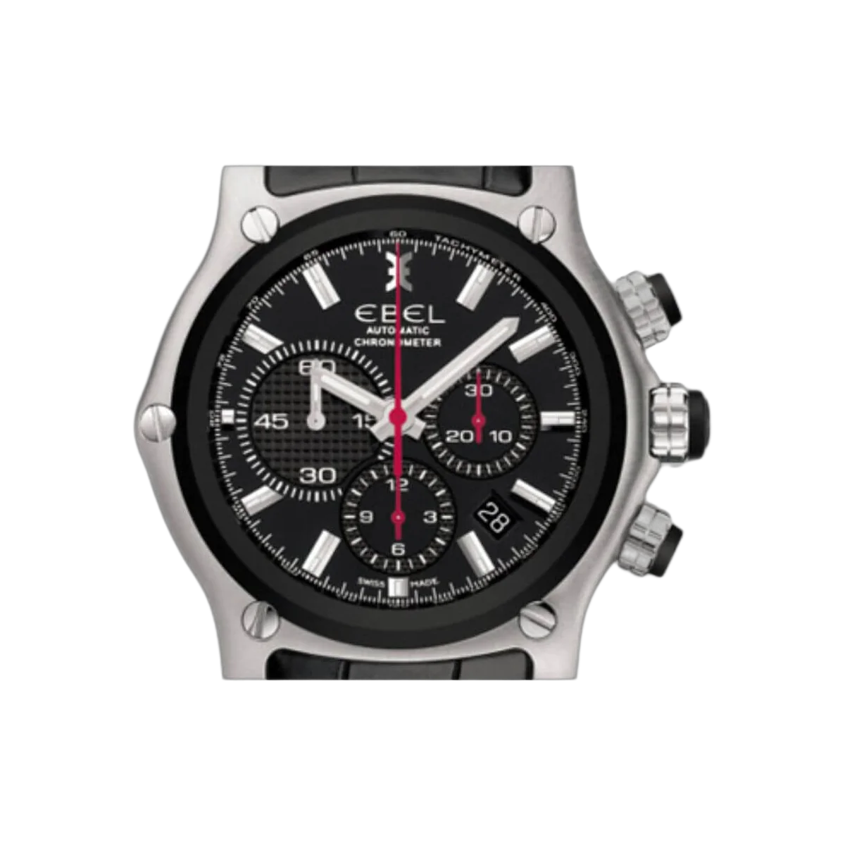 Ebel 191 BTR 1215668 Chronograph Black Dial Mens Watch – additional product photo 3