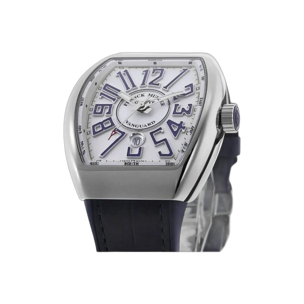 Franck Muller V 45 SC DT AC BU Vanguard Stainless Steel Automatic 44mm White Dial Men’s Watch – additional product photo 3