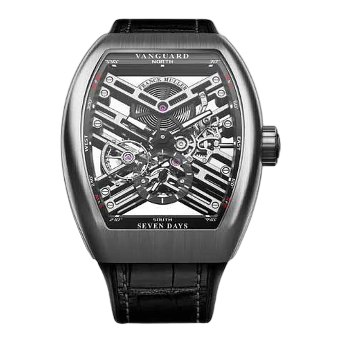Franck Muller Vanguard 45 mm Herrenuhr aus Edelstahl