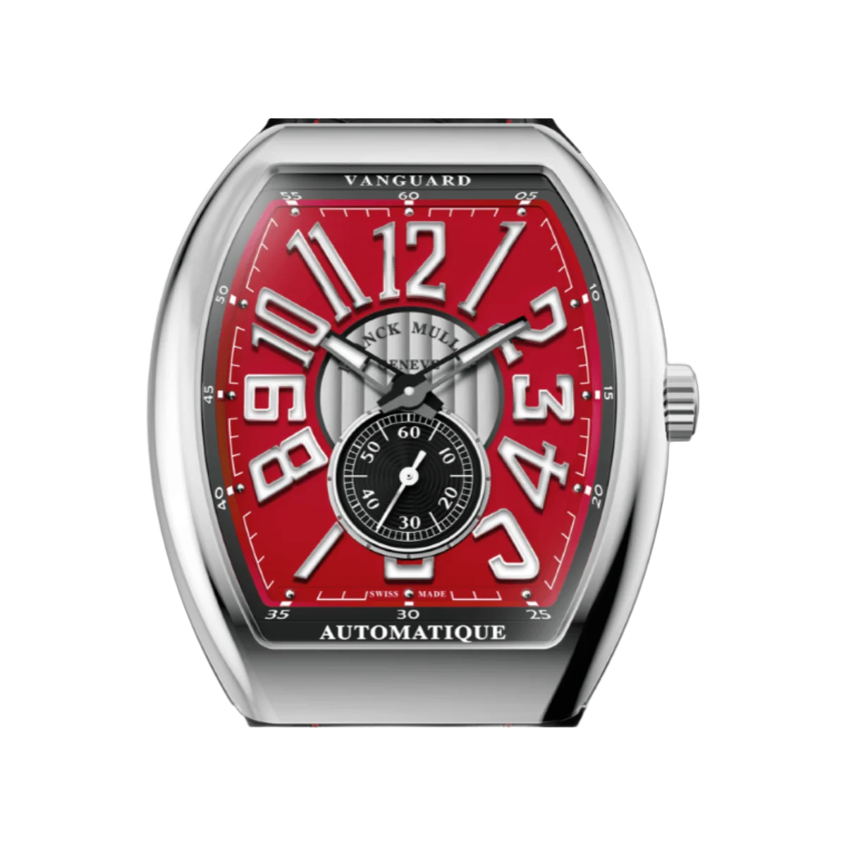 Franck Muller Vanguard Automatique Slim Vintage V 41 S S6 AT FO VIN AC RG 41mm Red Dial Mens Watch