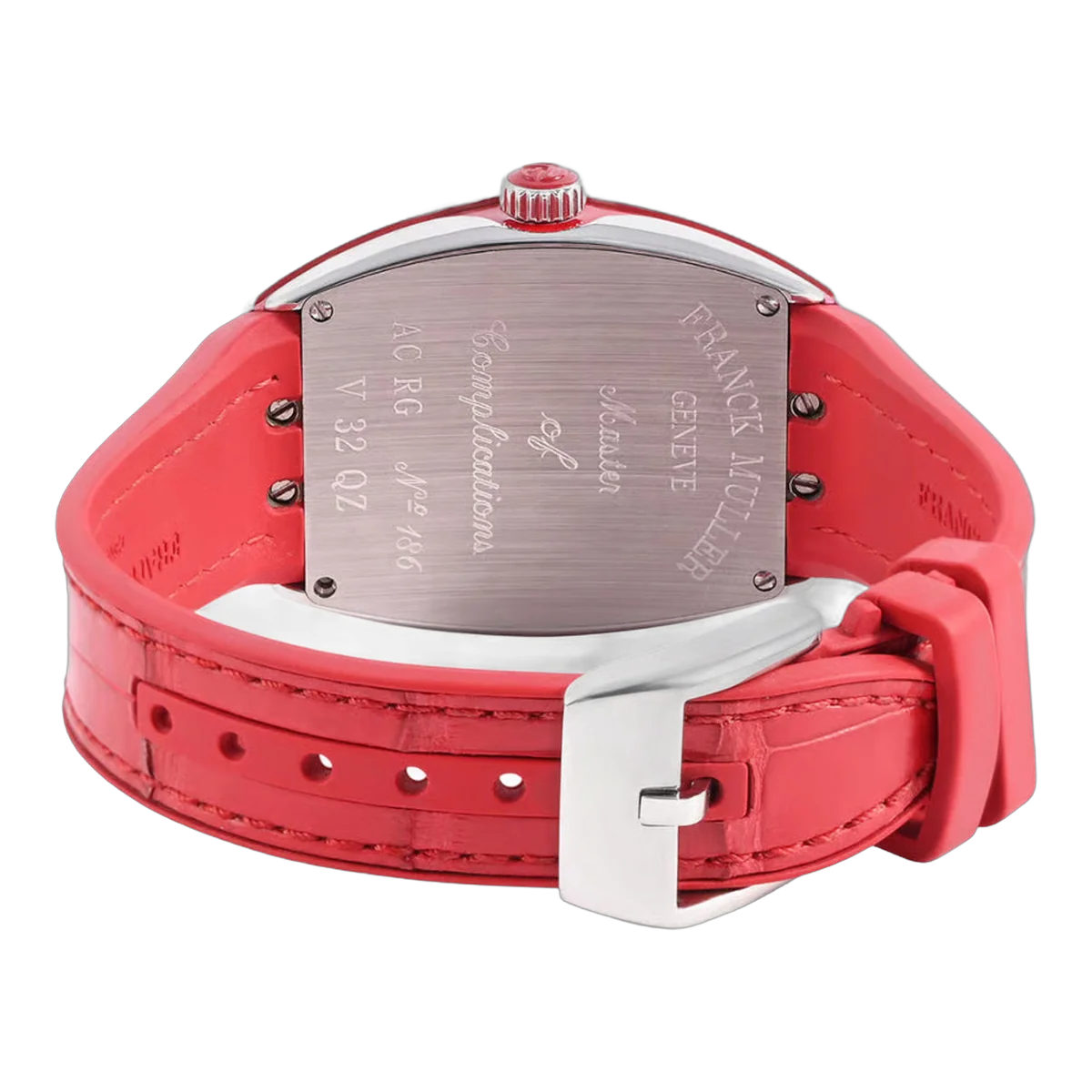 Franck Muller Vanguard V 32 QZ AC RG Master of Complications Stainless Steel 32mm White Dial Ladies Watch – additional product photo 3