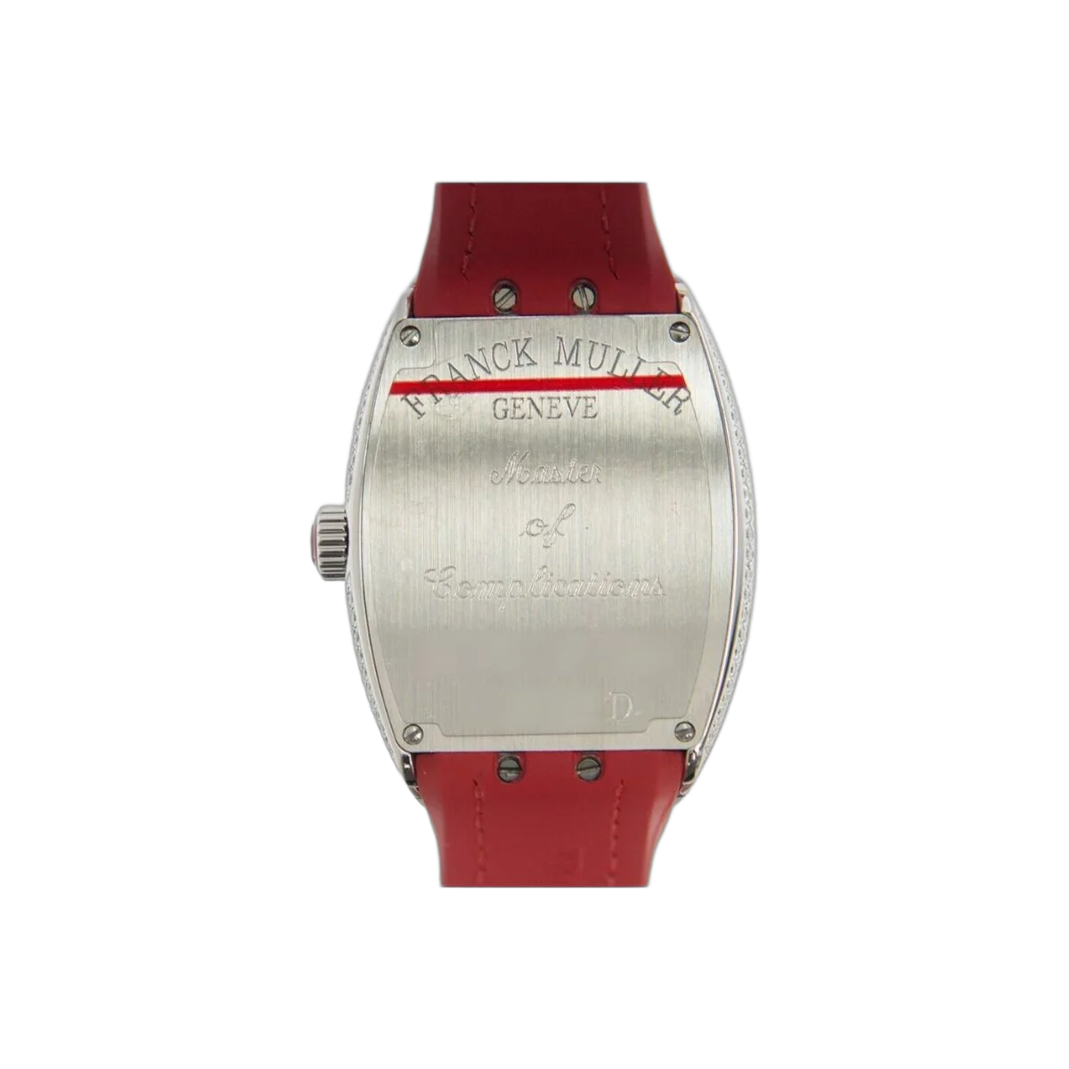 Franck Muller Vanguard V 32 QZ AC RG Quartz Red Aftermarket Diamond Set Bezel – additional product photo 2