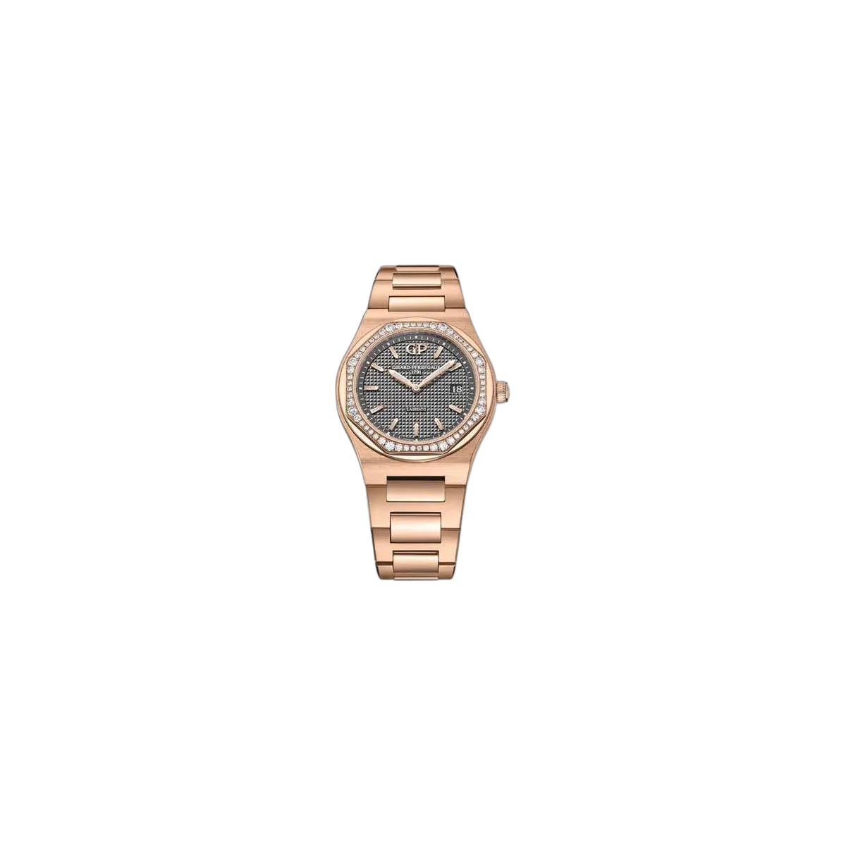 Girard Perregaux Laureato 34 mm Damenuhr aus 18K Roségold