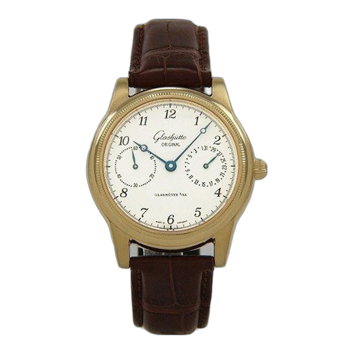 Glashütte Original Classic Pointer Date Unisex-Uhr Ref. 49-02-04-02-04