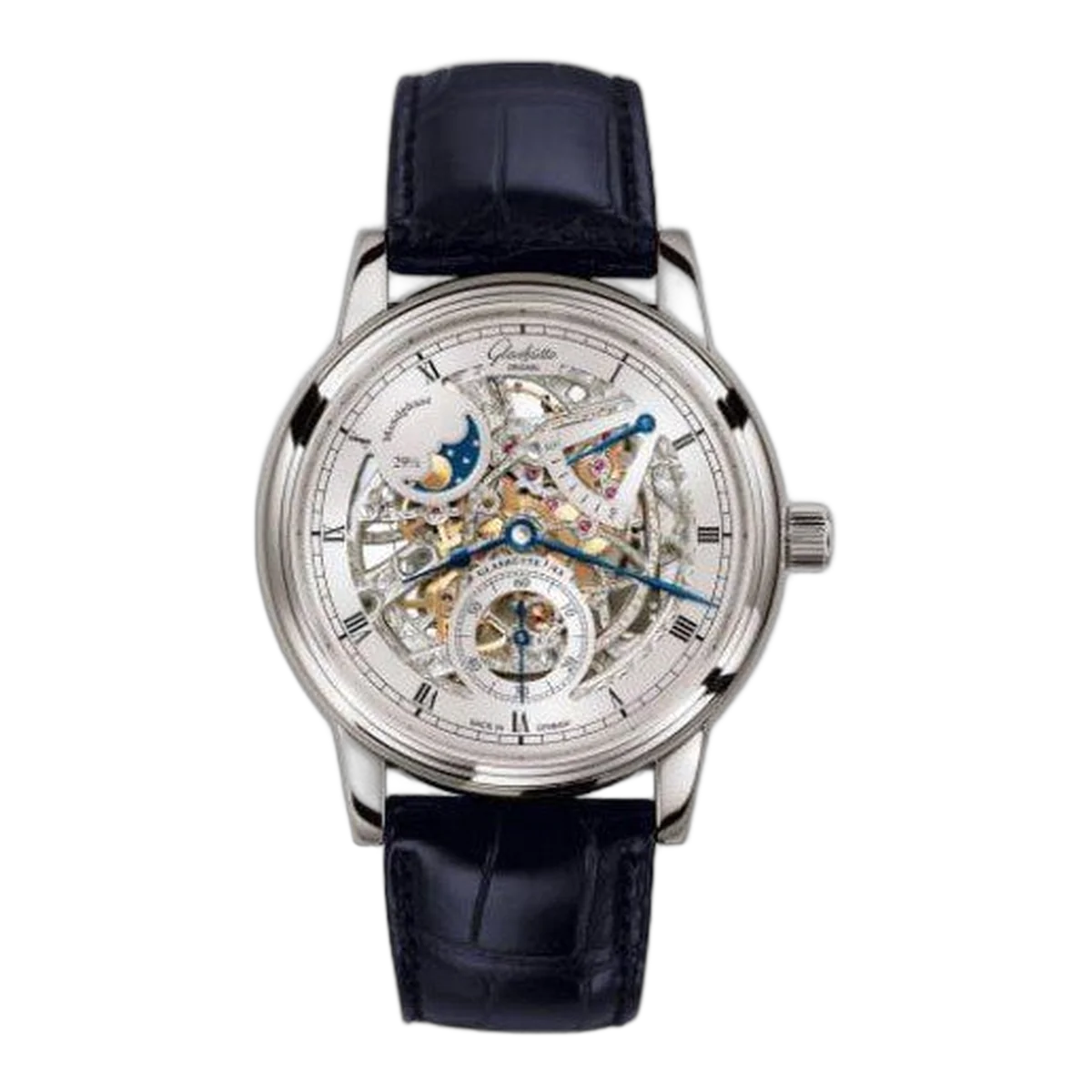Glashütte Original Senator 18kt Weißgold 42mm Herrenuhr