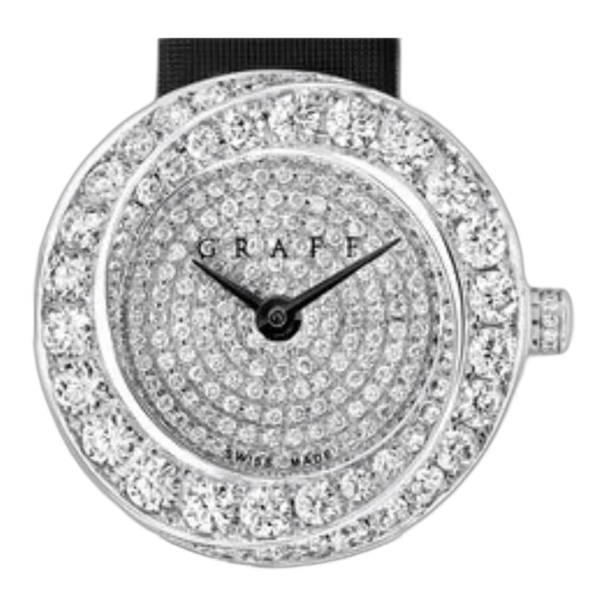 Graff Spiral GSP23WGDD White Diamond Ladies Watch