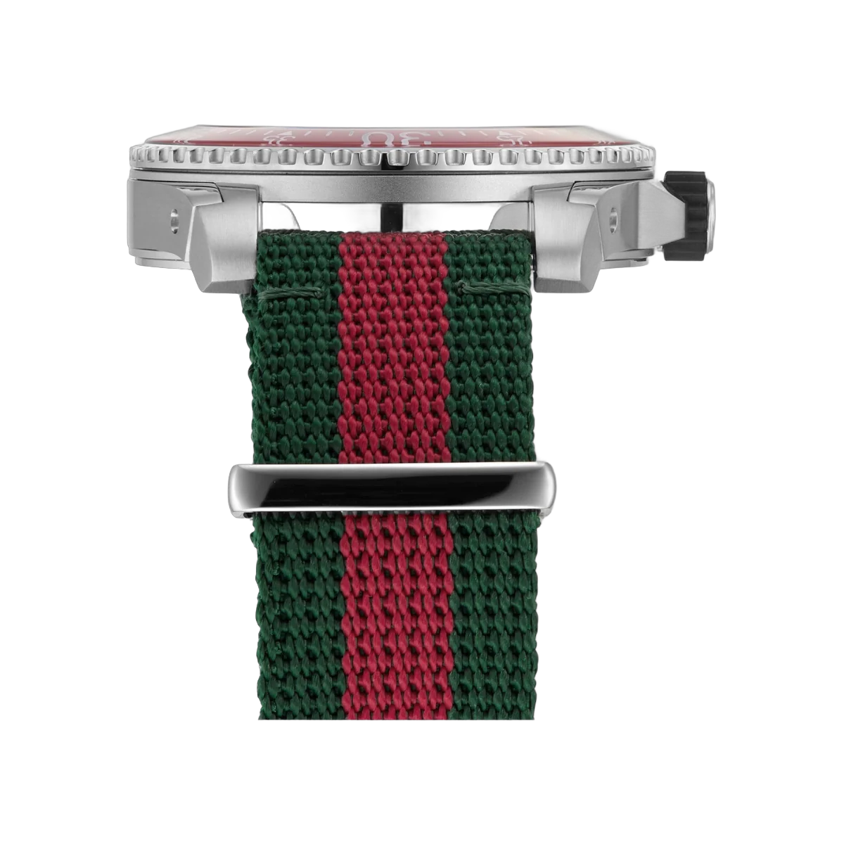 Gucci Dive Quartz YA136339 40 mm Grünes Zifferblatt Unisex-Uhr