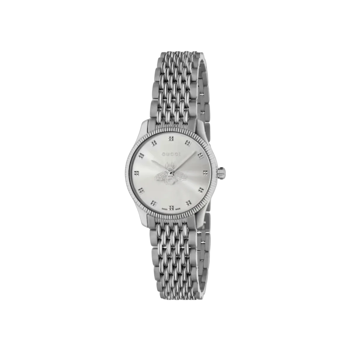 Gucci G-Timeless Quartz YA1265019 29mm Silver Dial Womens Watch