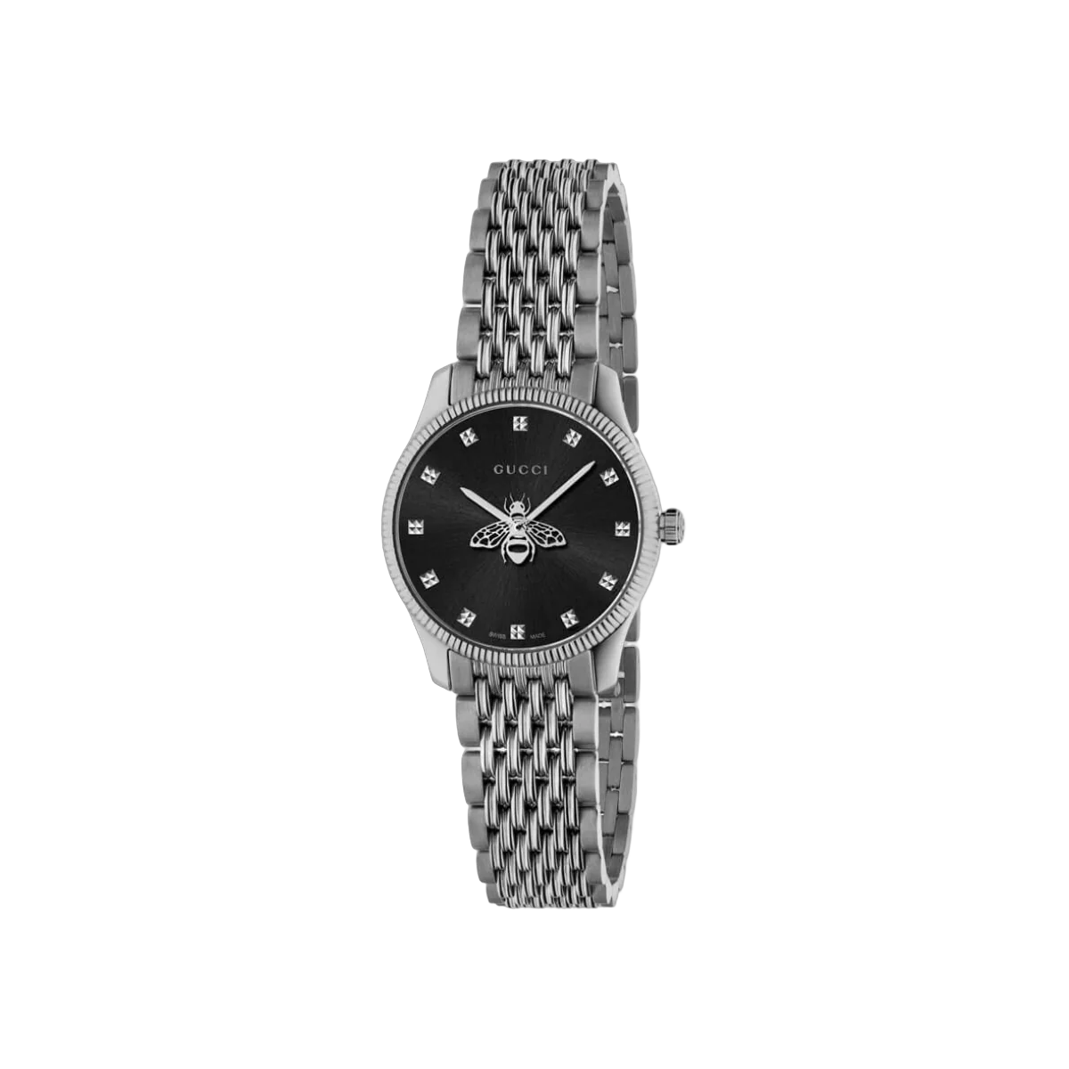 Gucci G-Timeless Quartz YA1265020 29mm Black Dial Womens Watch