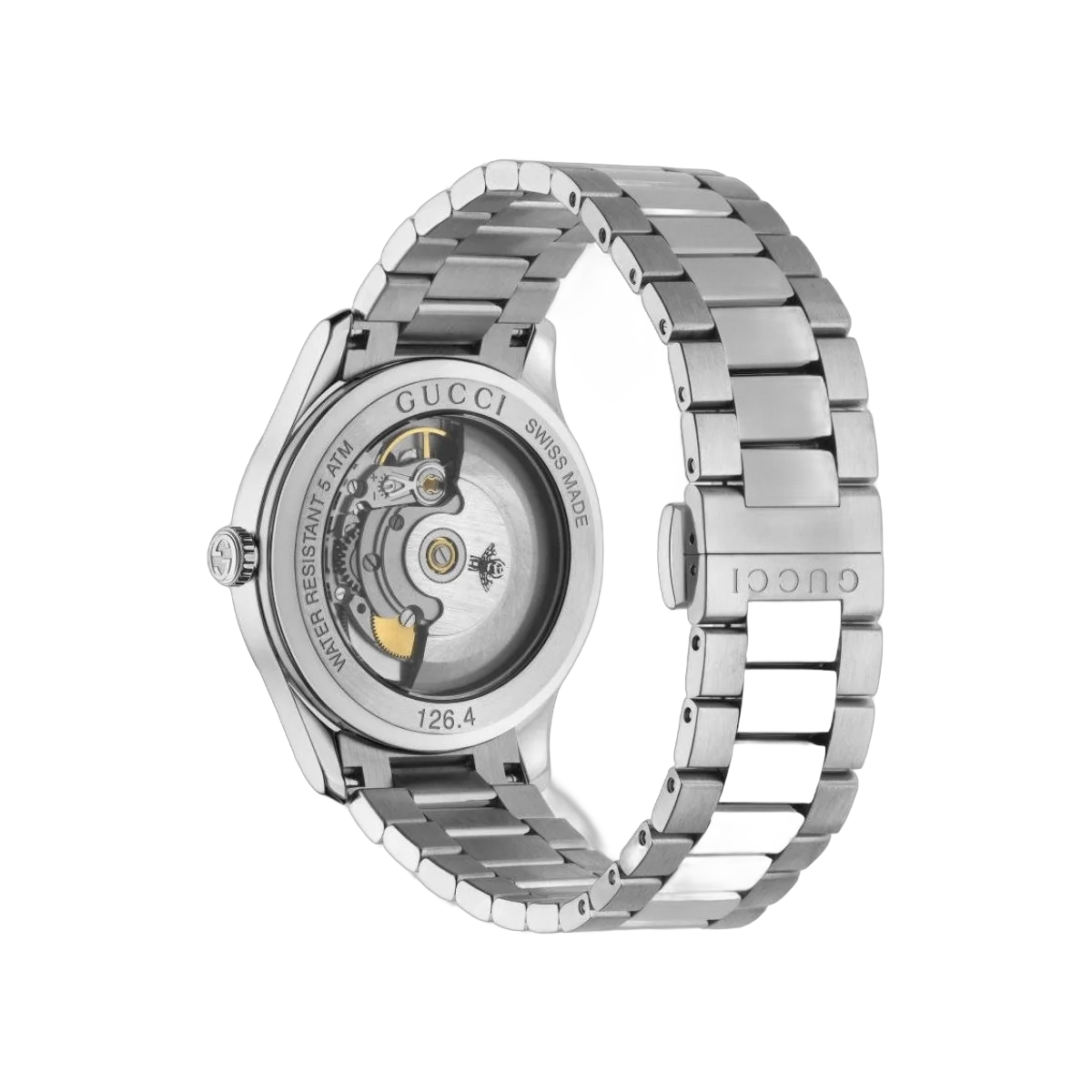 Gucci G-Timeless YA1264177 38mm Bees Index Brown Dial Unisex Watch – additional product photo 2
