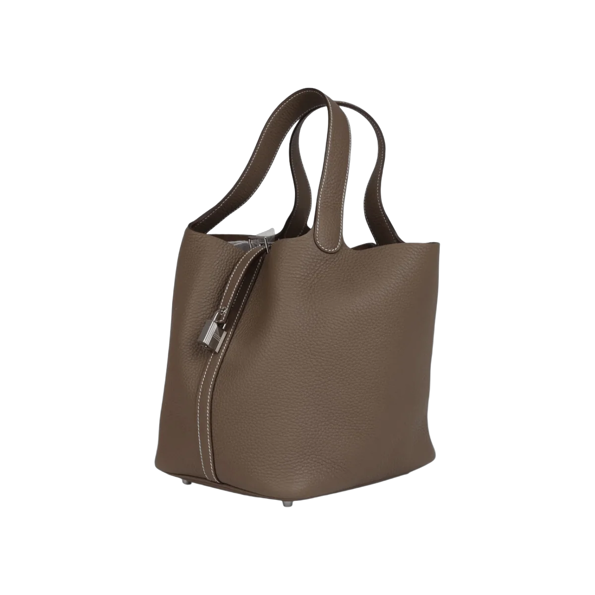 Hermes Picotin 22 Etoupe Clemence 钯金五金手袋