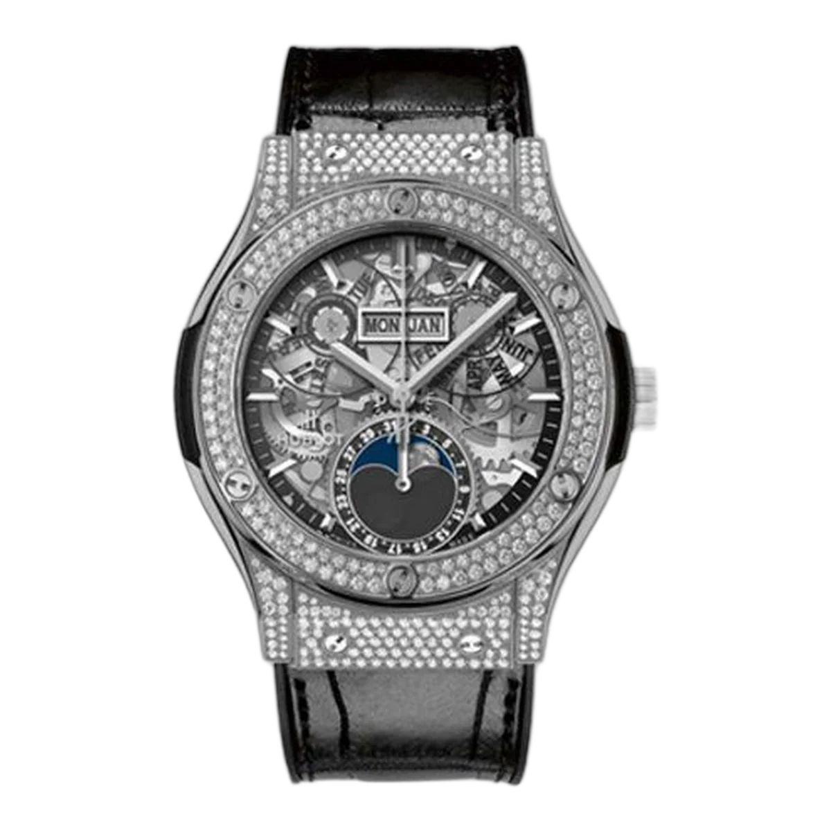 Hublot 547.Nx.0170.Lr.1704 Classic Fusion Aerofusion Moonphase 42Mm Men's Watch