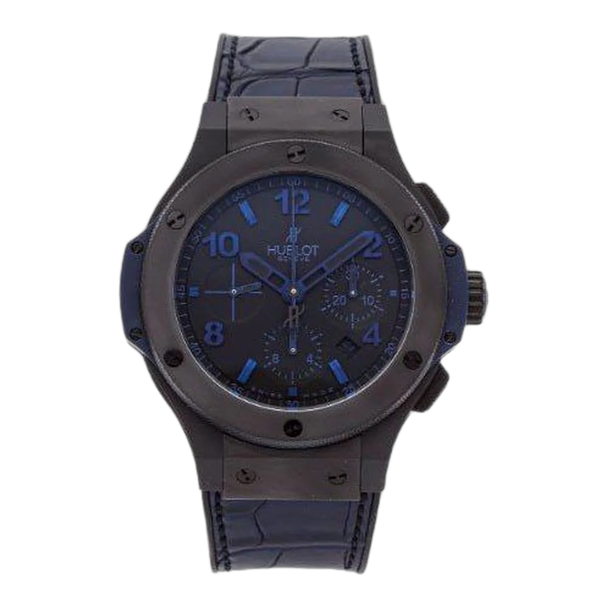 Hublot Big Bang 301.CI.1190.GR.ABB09 All Black Blue Limited Edition 44Mm Black Ceramic