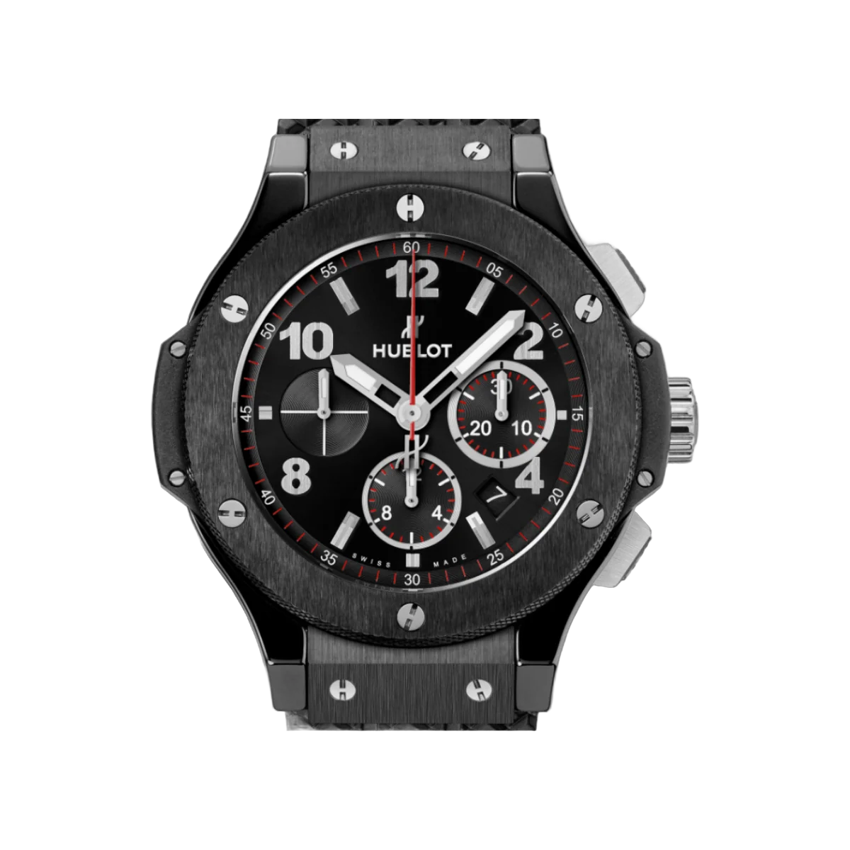 Hublot Big Bang 301.CM.130.RX Chronograph Ceramic Original Magic Black Dial 44mm Men's Watch