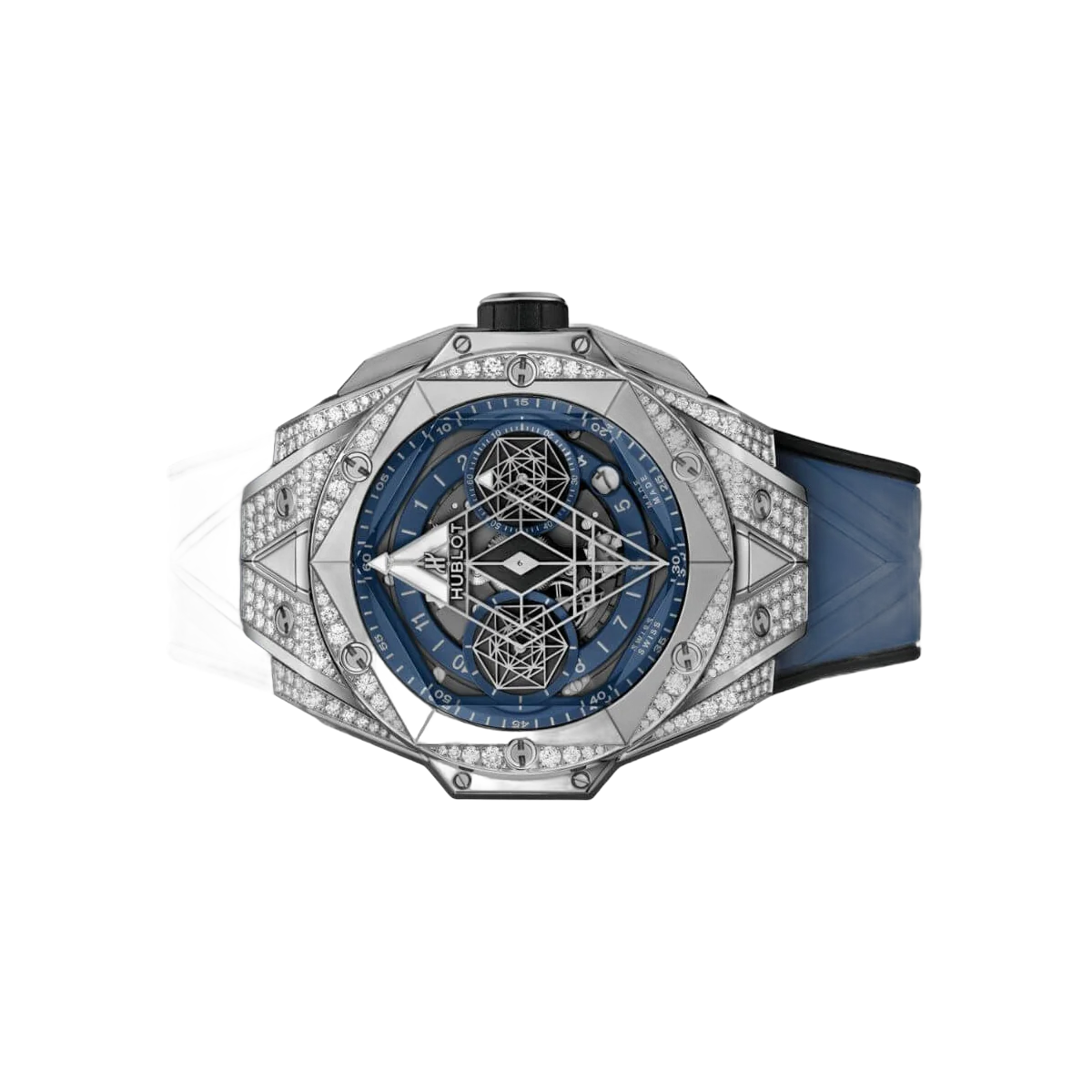 Hublot Big Bang Sang Bleu II 418.NX.5107.RX.1604.MXM20 Titanium Blue Dial – additional product photo 2
