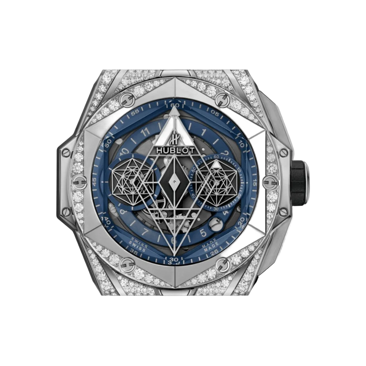 Hublot Big Bang Sang Bleu II 418.NX.5107.RX.1604.MXM20 Titanium Blue Dial – additional product photo 3