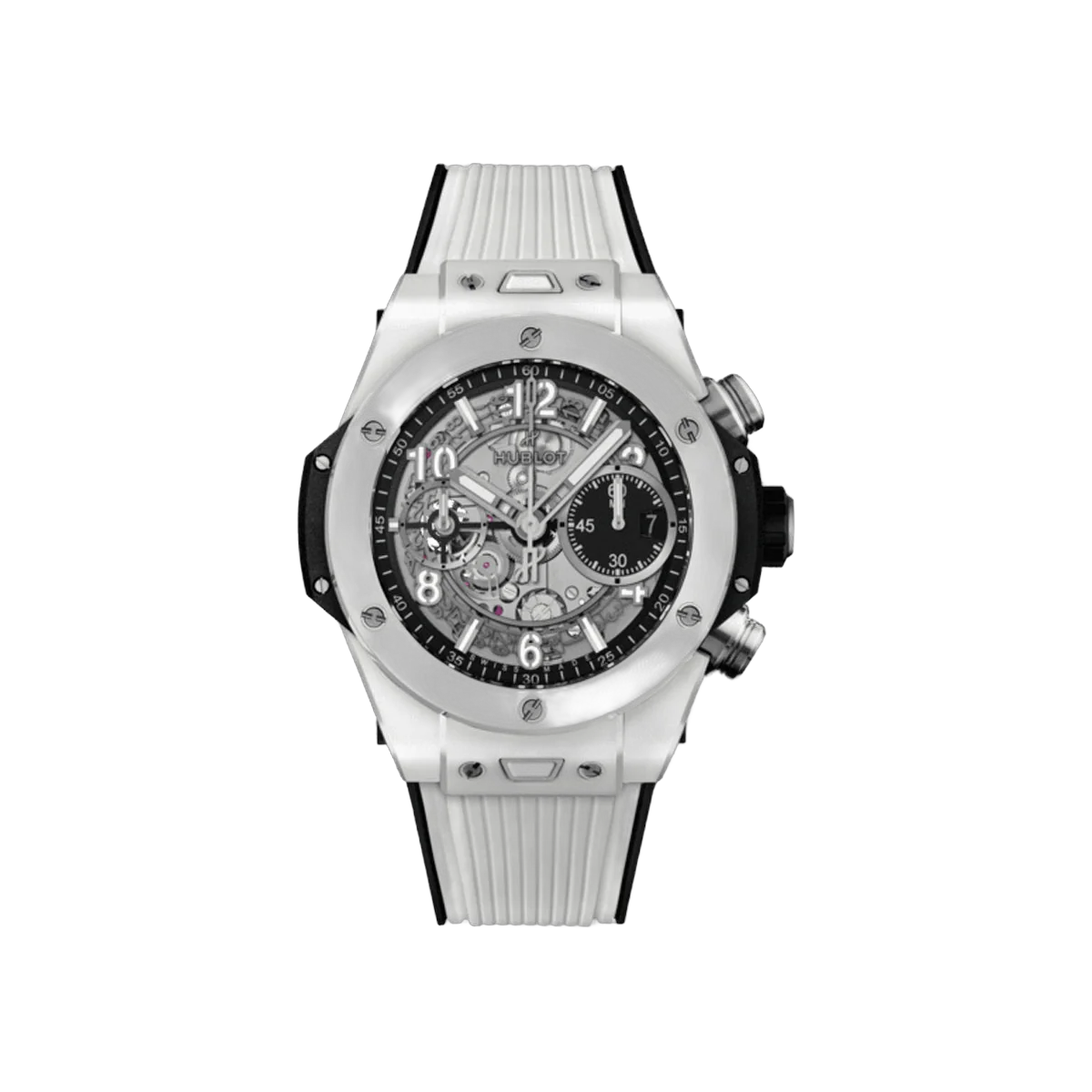 Hublot Big Bang Unico 441.HX.1171.RX Herrenuhr aus weißer Keramik 42mm