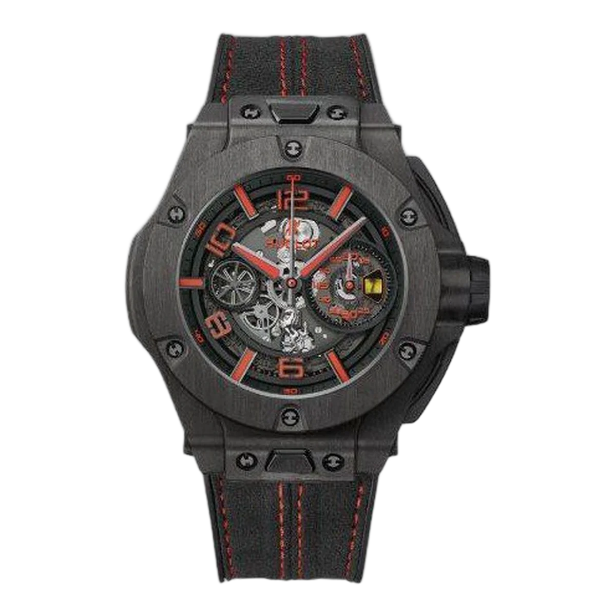 Hublot Big Bang Unico Ferrari Limited Edition Of 500 Pieces Carbon Fiber 45Mm Men's Watch