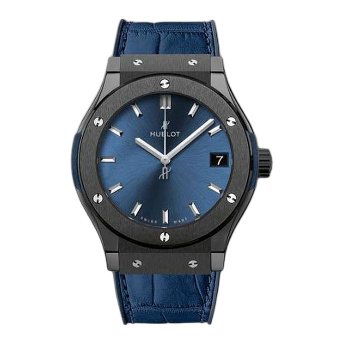 Hublot Classic Fusion 33Mm Ceramic Blue Ladies Watch