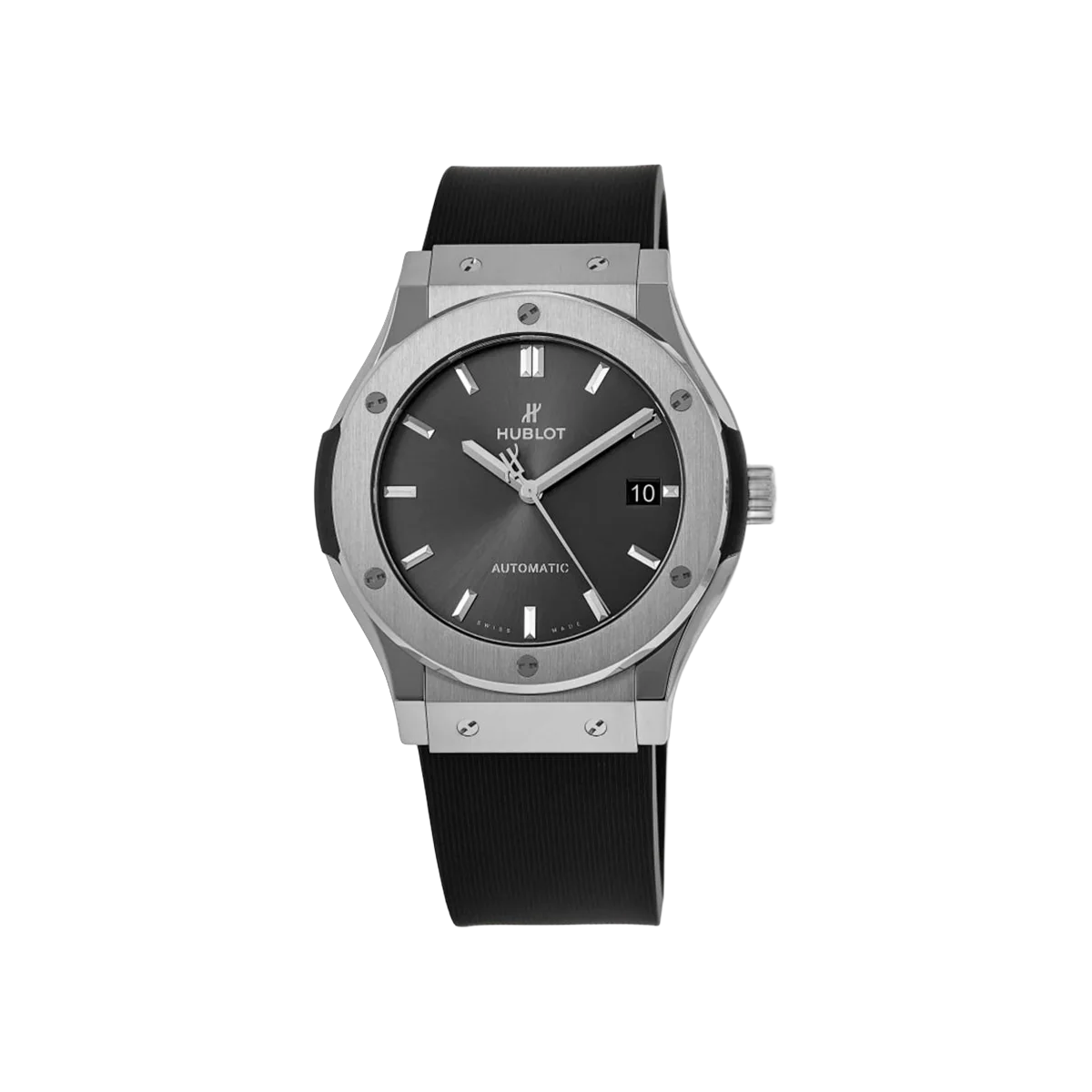 Hublot 经典融合 511.NX.7071.RX 钛金属 45 毫米灰色表盘男士手表