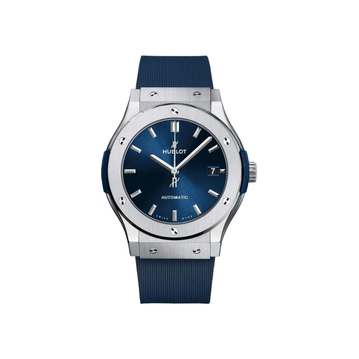 Hublot Classic Fusion 511.NX.7170.RX إصدار محدود من التيتانيوم بمينا أزرق