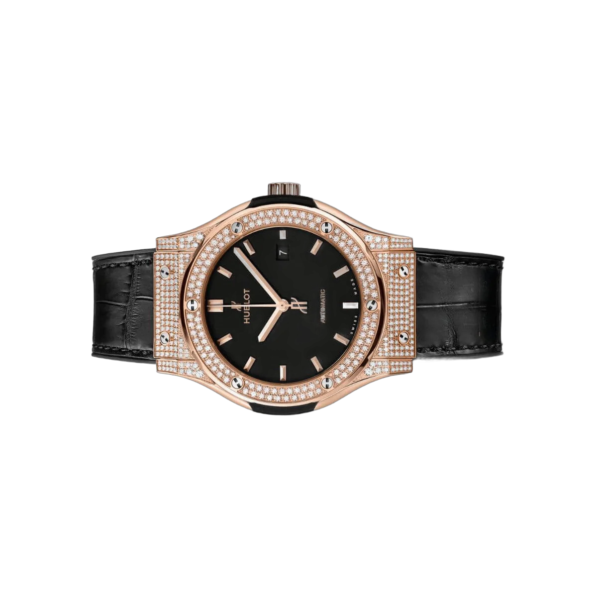 Hublot Classic Fusion 542.OX.1181.LR.1704 King Gold Pave Black Dial – additional product photo 2