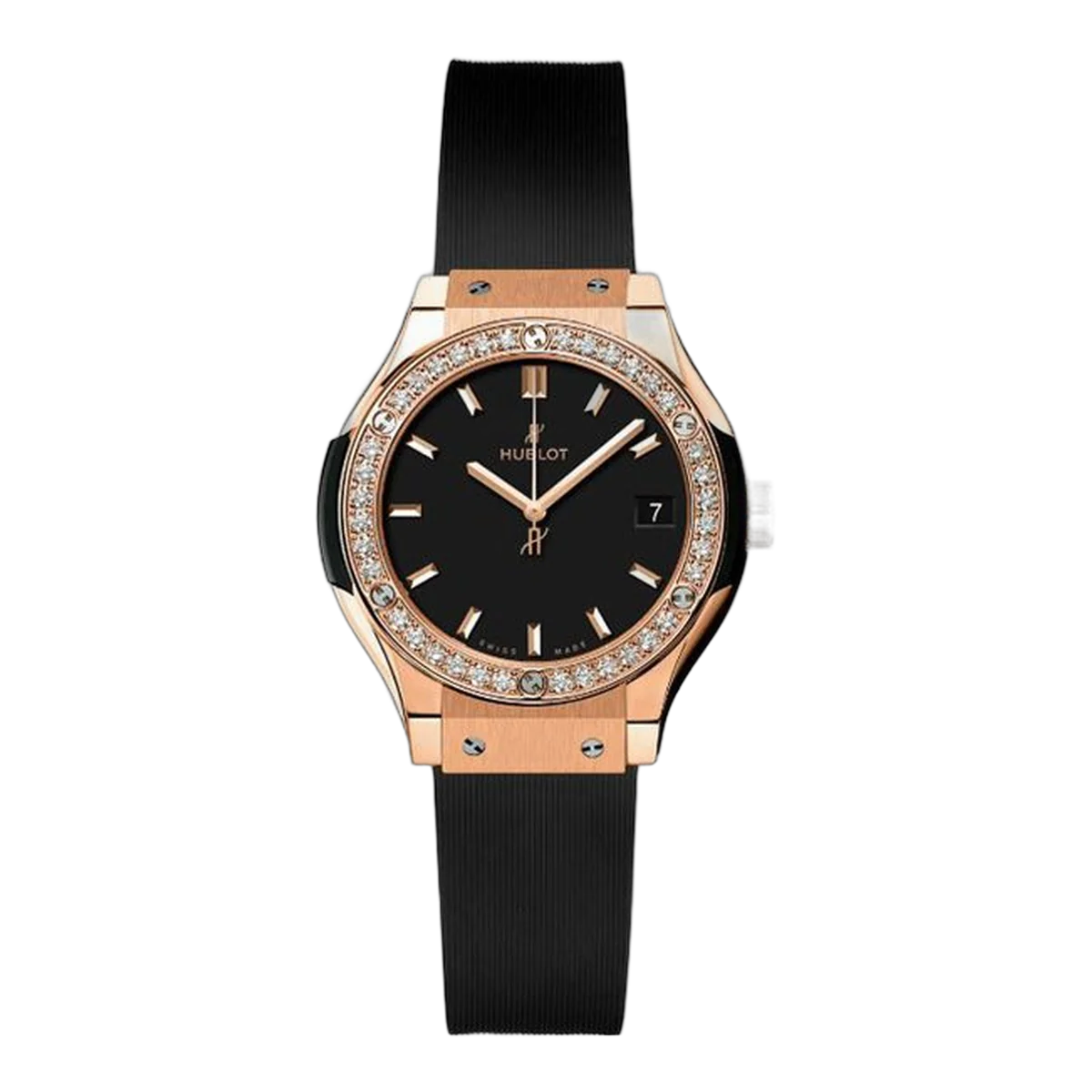 Hublot King Gold Diamonds Classic Fusion