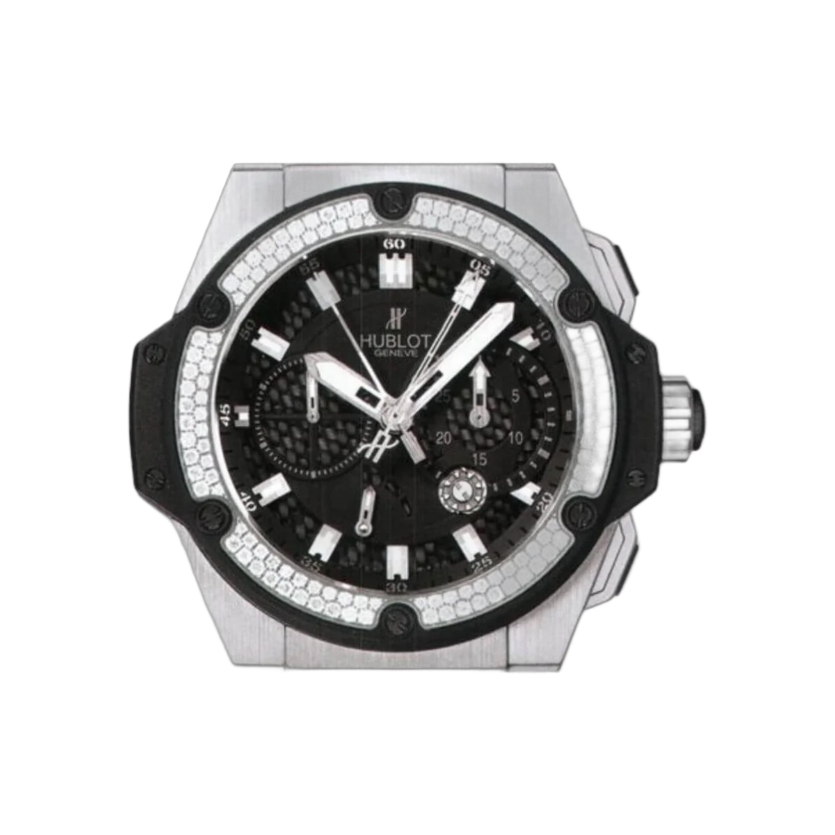 Hublot King Power 709.Zx.1770.Rx.1104 Black Dial Diamond-Set Bezel – additional product photo 5