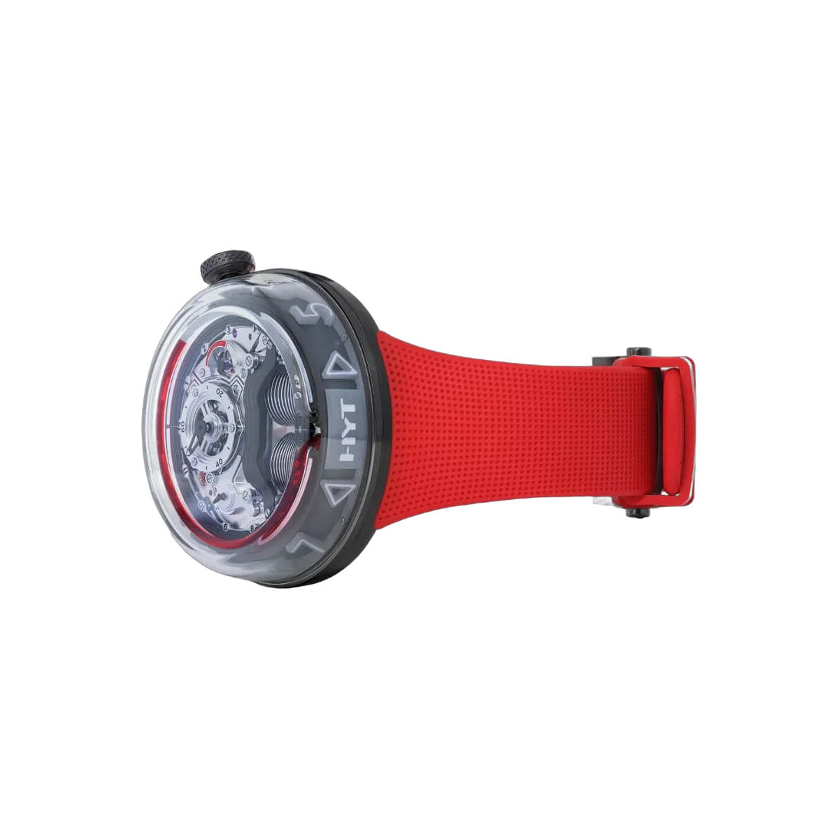 Hyt H5 H02248-A Red Fluid Limited Edition Black DLC Edelstahl