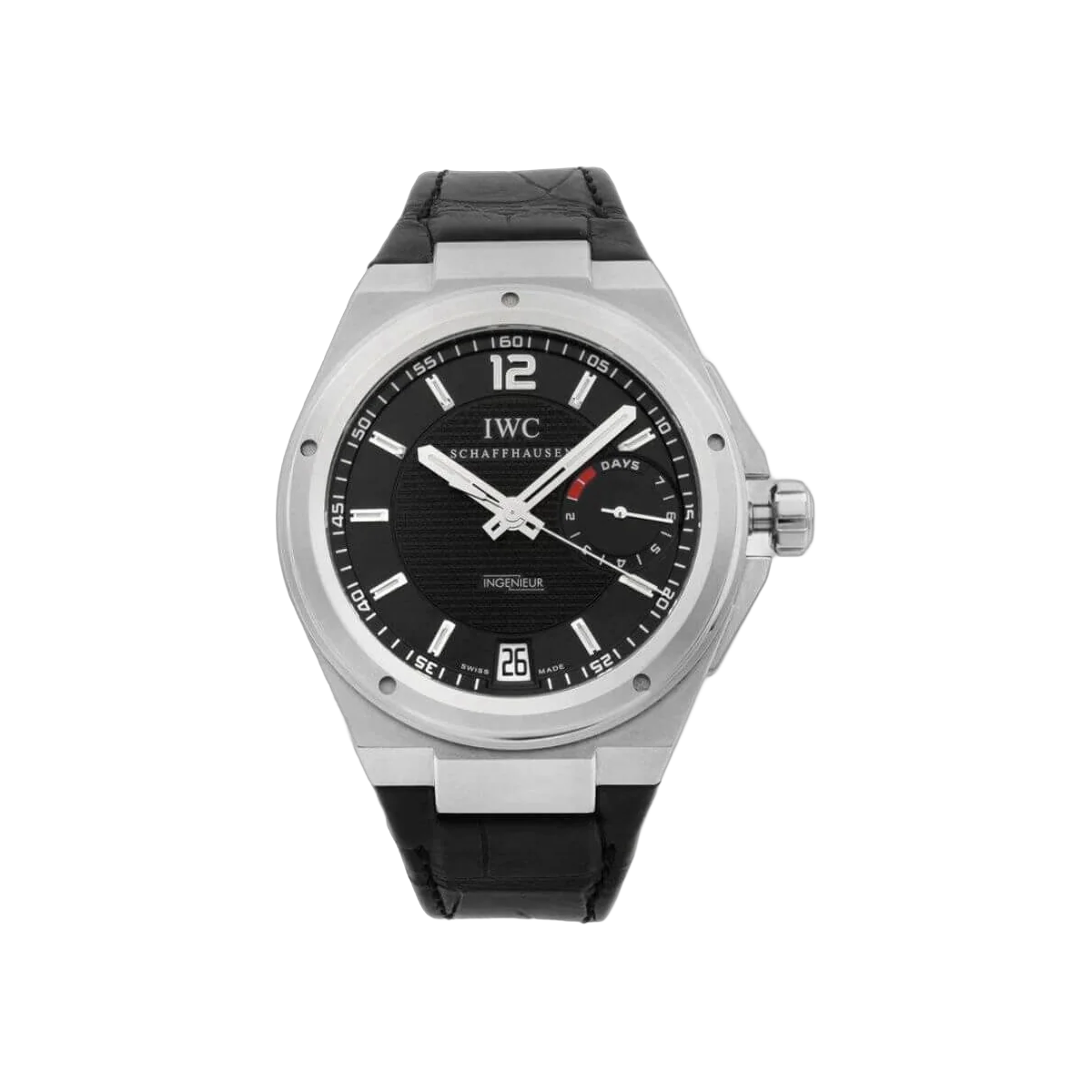 ساعة رجالية IWC بيج إنجينير IW500501 من الفولاذ المقاوم للصدأ 45.5 ملم