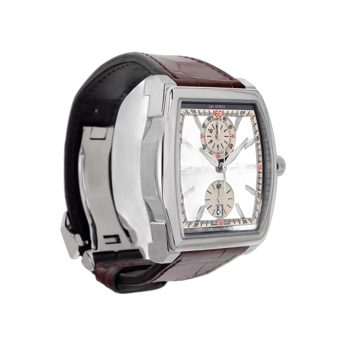 IWC دافينشي IW376401 ذهب أبيض عيار 18 قيراط مينا رمادي أردوازي أوتوماتيكي