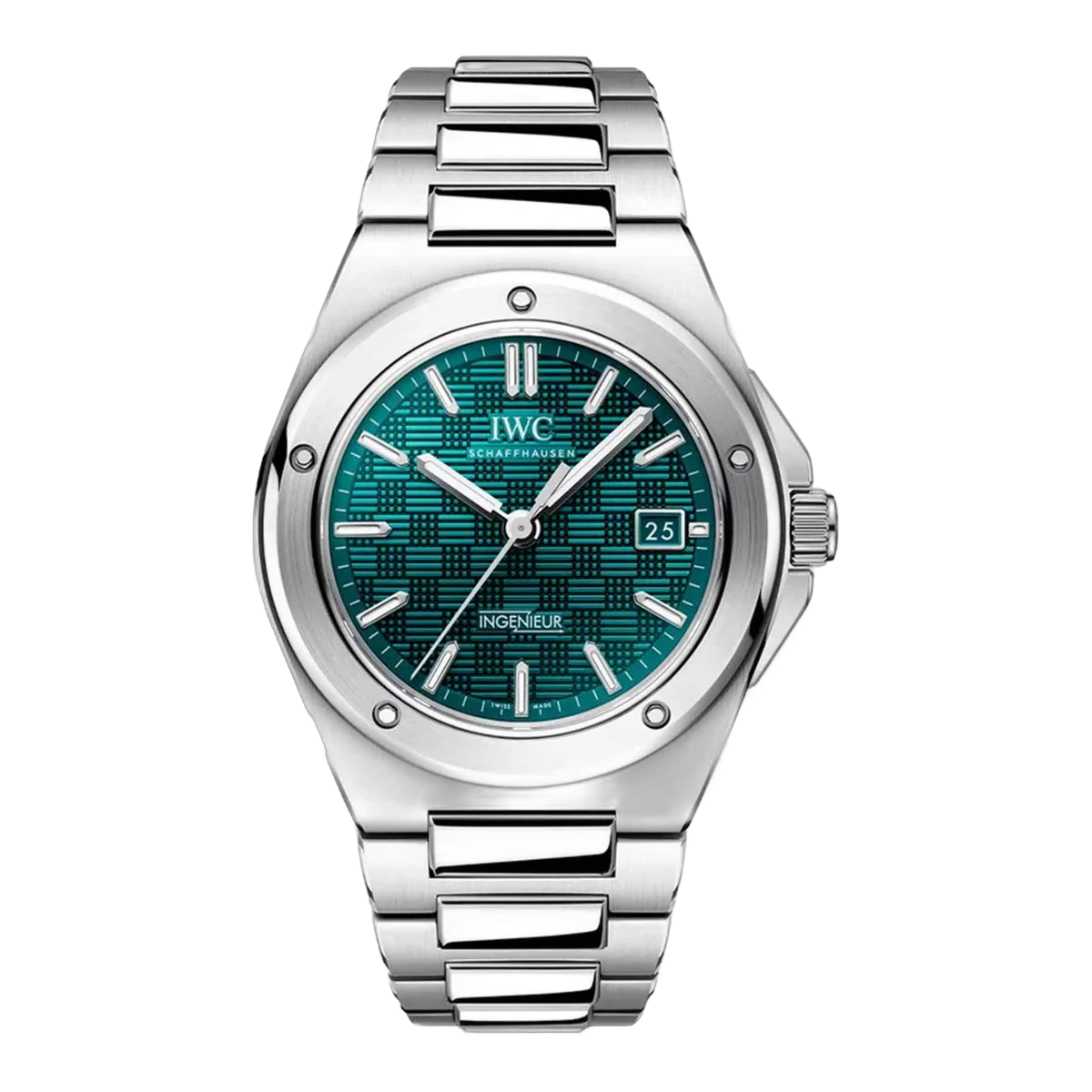 IWC Ingenieur Automatic REF IW328903 40 Green Dial Men's Watch