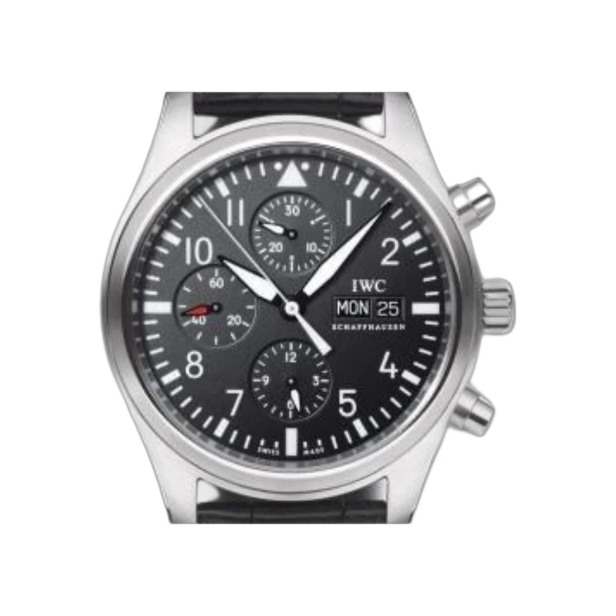 IWC Pilot's Watch IW3717-01 Chronograph Black Dial – additional product photo 3