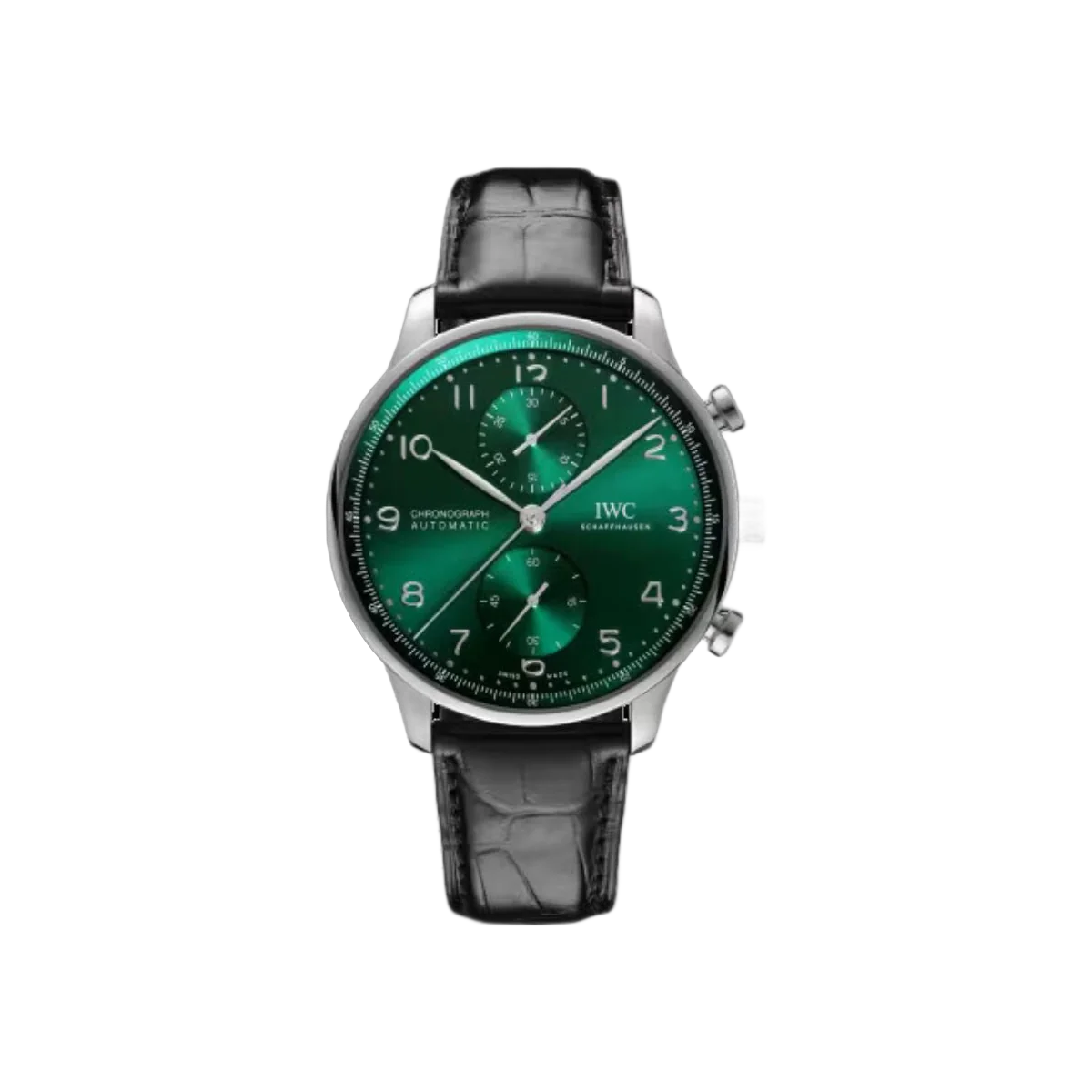 IWC Portugieser IW371615 Chronograph Green Dial