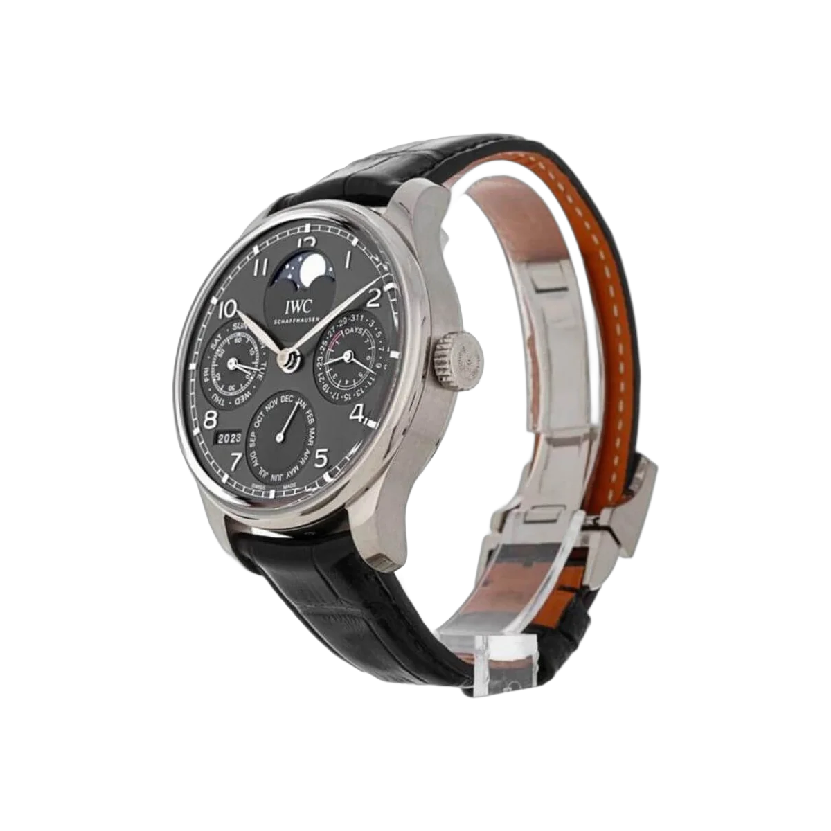 IWC Portugieser IW503301 Perpetual Calendar Black Dial
