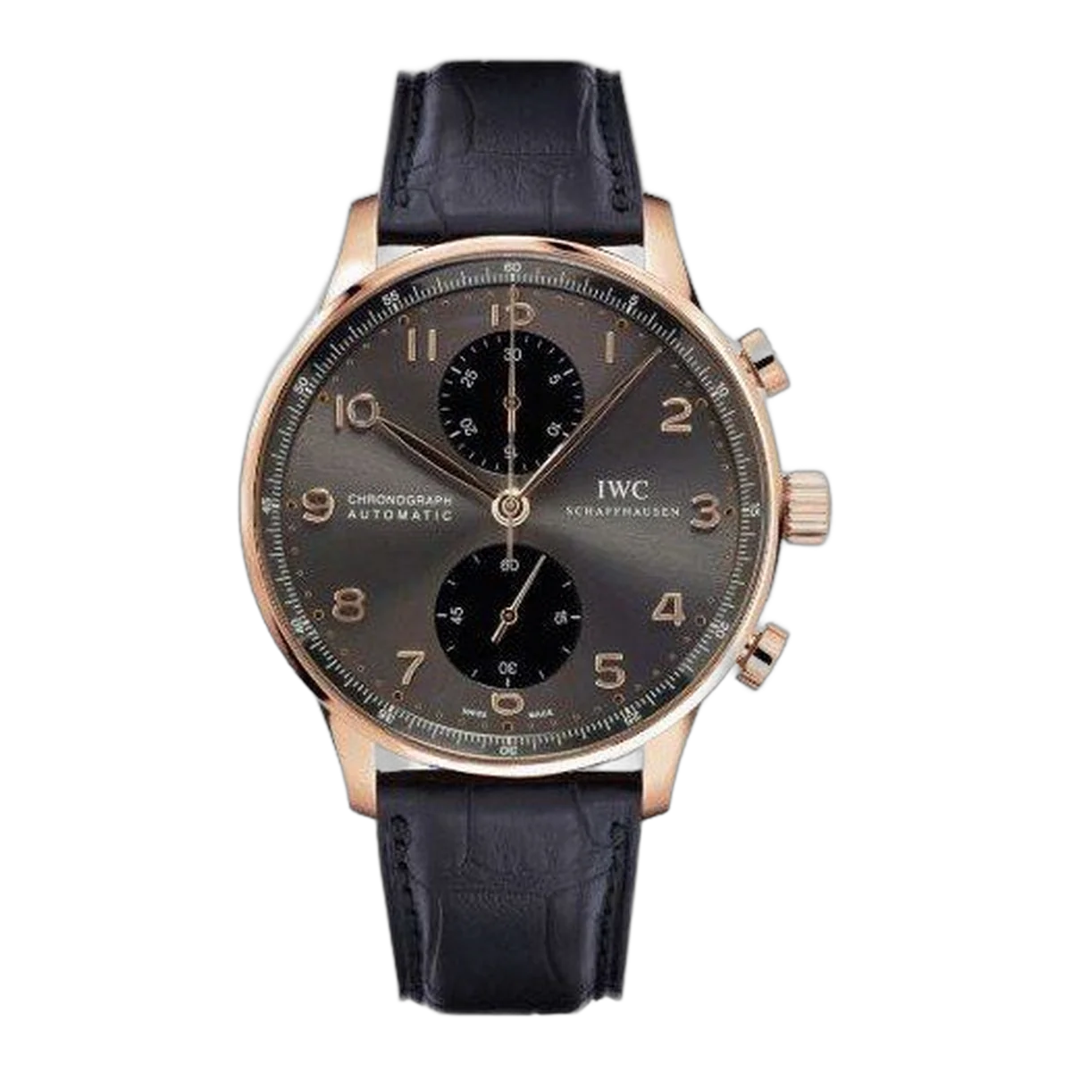 Iwc Portuguese Chronograph 40.9Mm 18Kt Rose Gold Men's Watch
