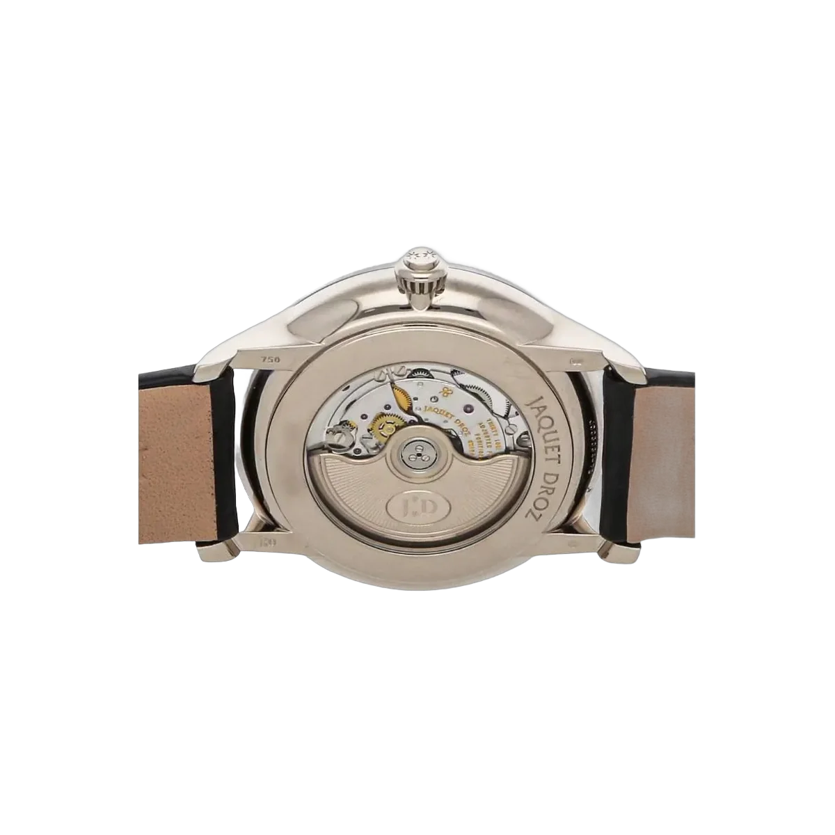 Jacquet Droz Grand Seconde 43 毫米 18 克拉白金男士手表