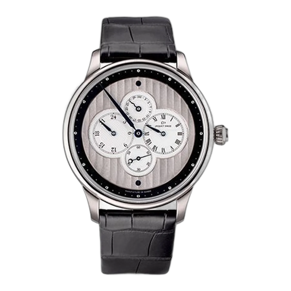 Jaquet Droz Les Longitudes 43 mm Weißgold Herrenuhr, Ref. J019034201