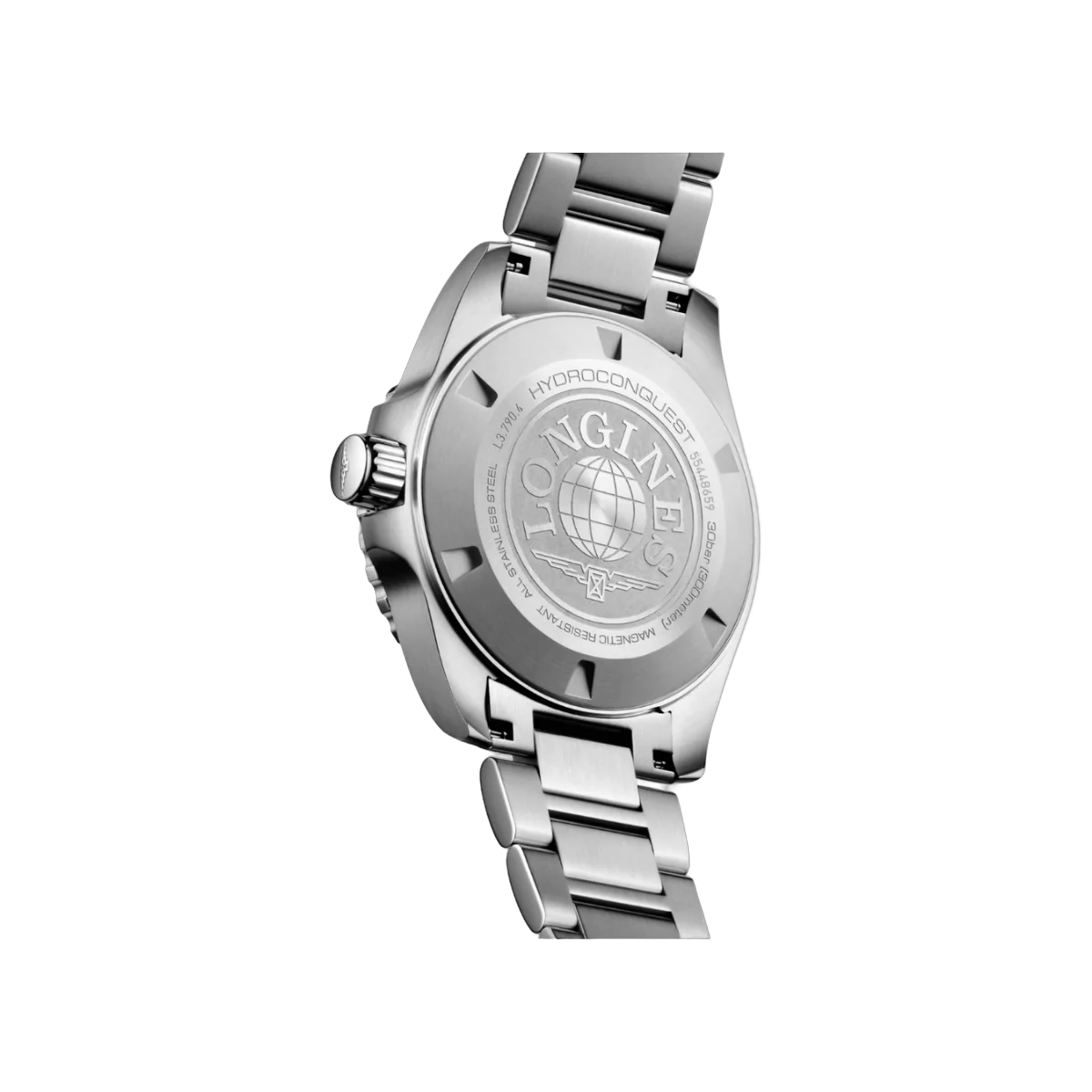 Longines Hydroconquest GMT L37904666 Automatic Stainless steel 41mm Brown Dial Mens Watch