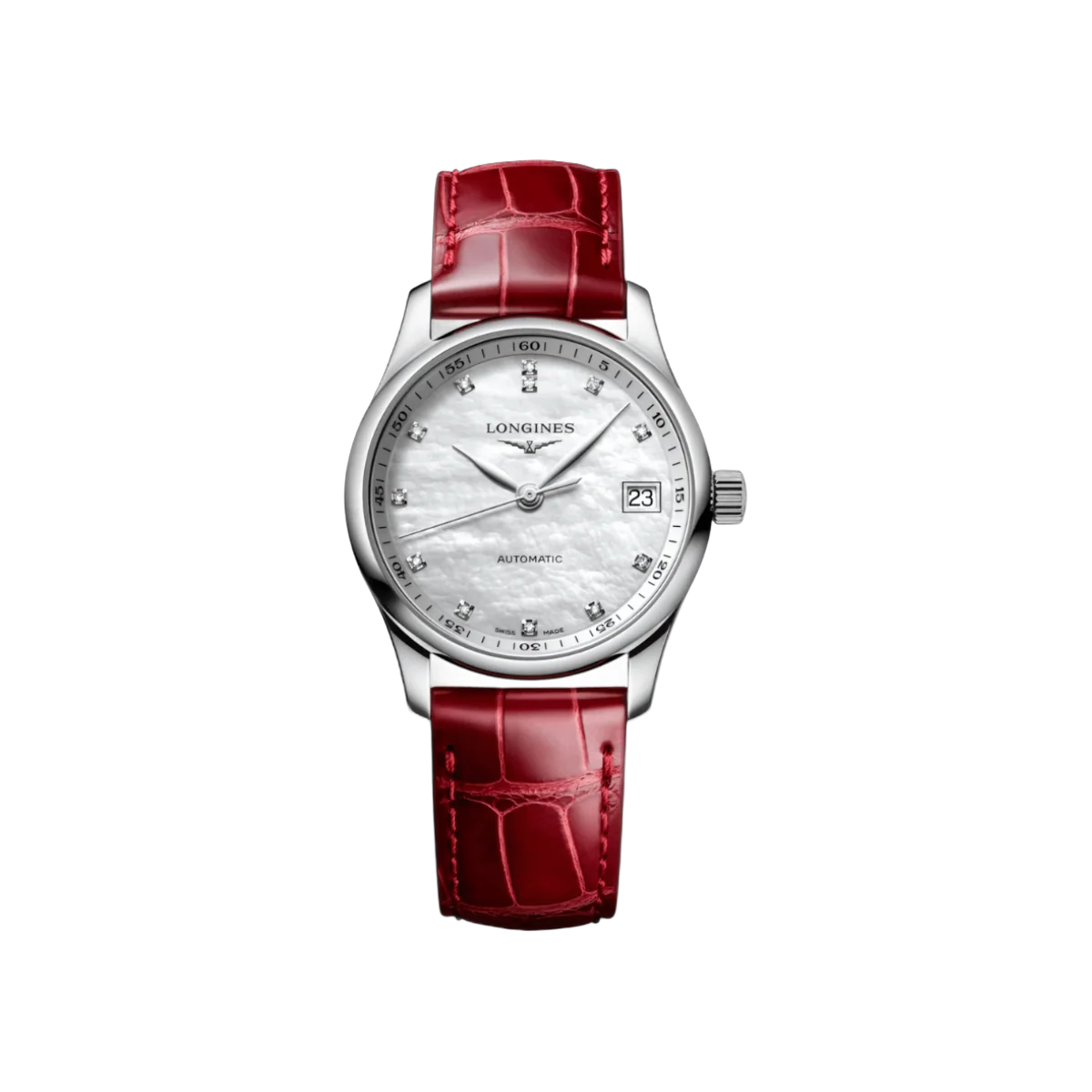 Longines Master Collection L23574872 Automatic 34mm MOP Dial Womens Watch