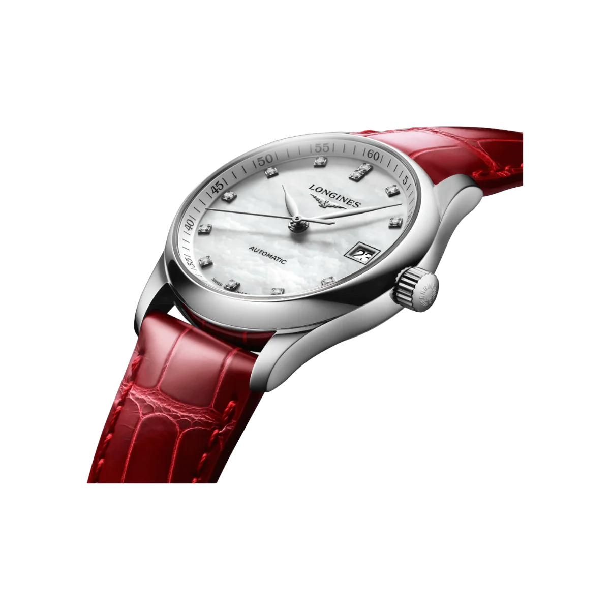 Longines Master Collection L23574872 Automatic 34mm MOP Dial Womens Watch