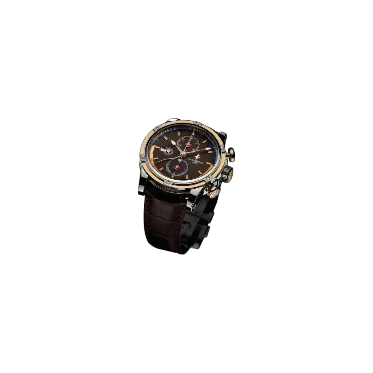 Louis Moinet Geograph 46Mm Stainless Steel Limited Edition Men's Watch