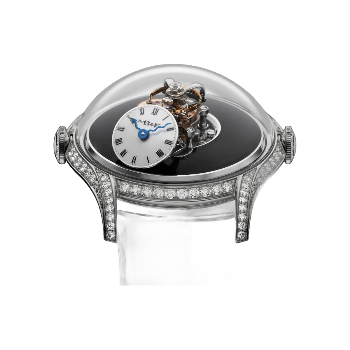 Mb&F 05.WSL.B ليجاسي ماشين فلاينج توربيون مينا باللون الأسود