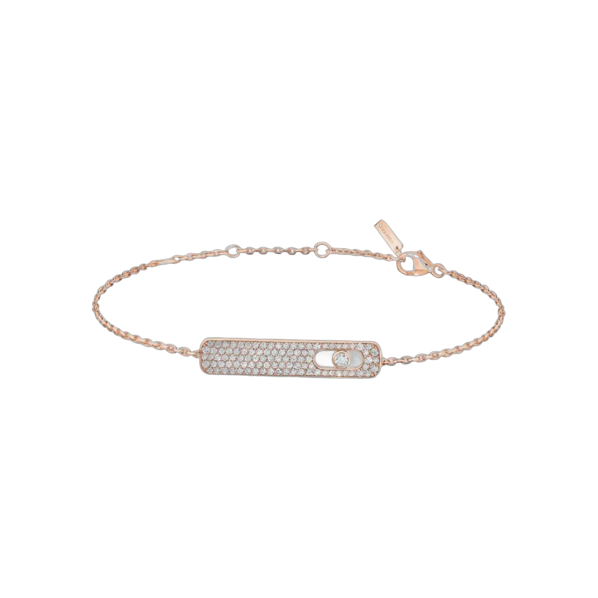 Messika My First Diamond Pavé 07535-RG Rose Gold Diamond Bracelet